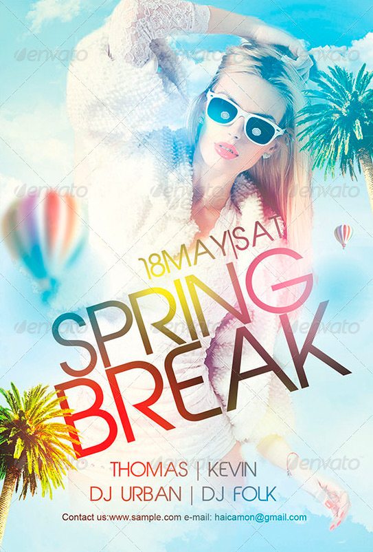 Spring Break Flyer