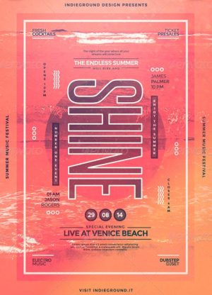 Summer Flyer and Poster Template