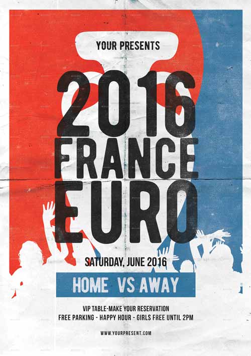 Euro Cup 2016 Flyer Template