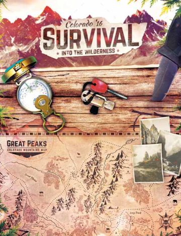 Survival School Wilderness Flyer Template