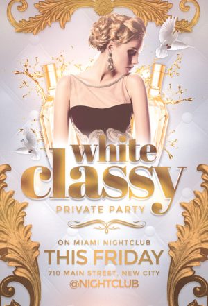 Classy Party Flyer Template