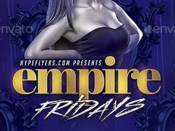 Empire Days Party Flyer Template