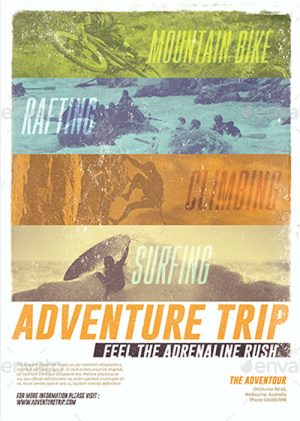 Adventure Trip Flyer Template