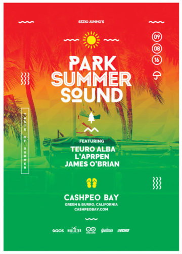 Summer Sound Free Poster Template