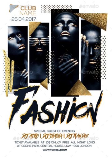 Fashion Party Flyer Template