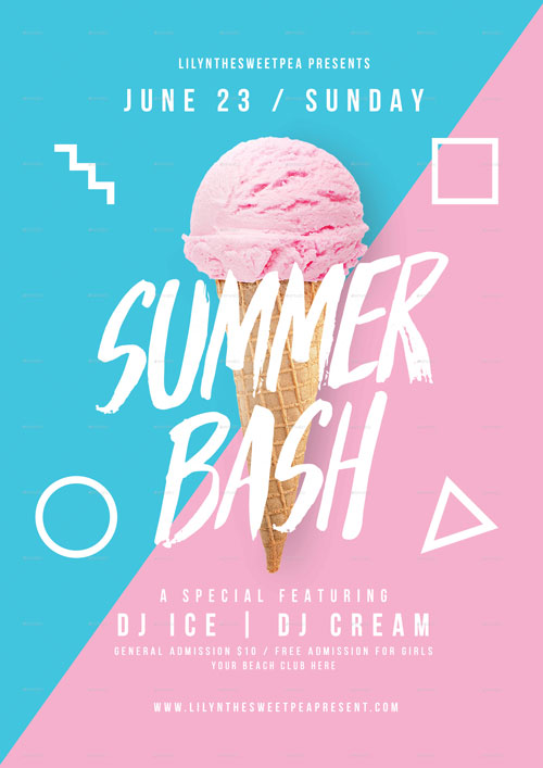 Summer Bash Flyer Template
