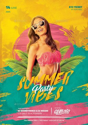 Summer Vibes Party Flyer