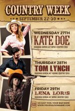 Country Week Flyer Template - Flyer for Club and Party Events