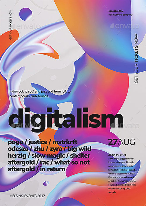 Digitalism Poster and Flyer Template