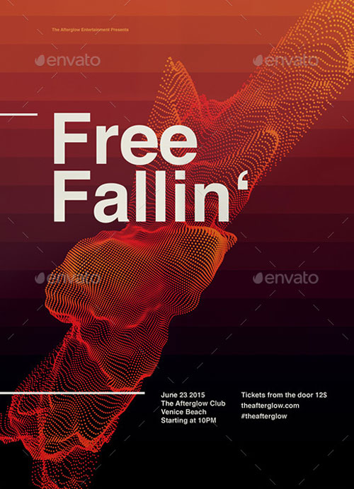 Electro Music Poster and Flyer Template