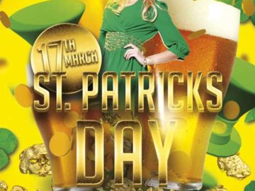 St. Patricks Day Gold Free Flyer Template