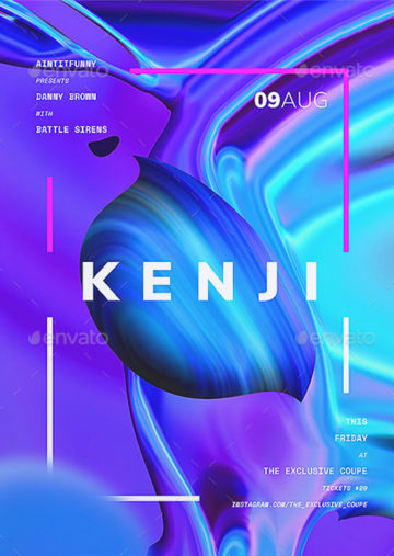 Kenji Poster and Flyer Template