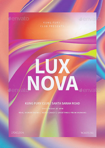 Lux Nova Poster and Flyer Template