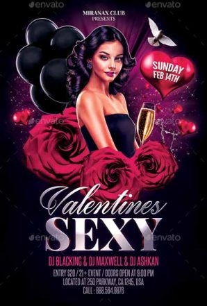 Valentine's Day Party Flyer