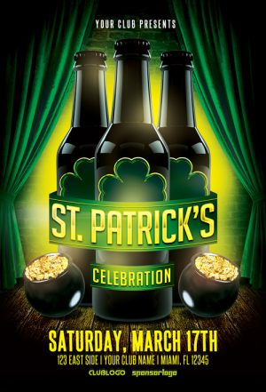 St. Patrick’s Celebration Vol. 1 Flyer Template