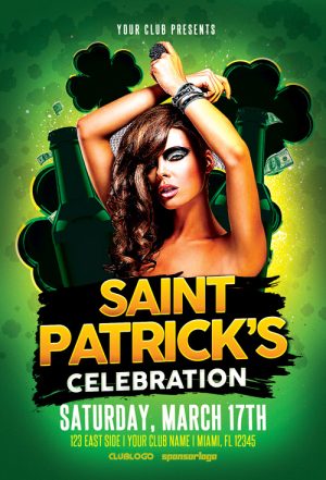 St. Patrick’s Celebration Vol. 2 Flyer Template