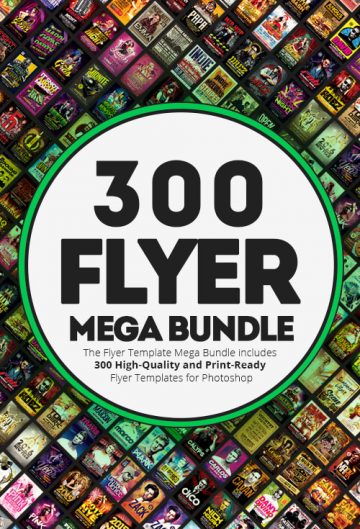 300 Flyer Templates Mega Bundle