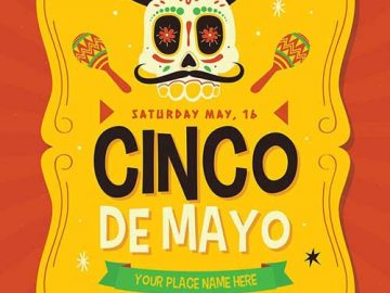 Cinco De Mayo Party Event Flyer Template