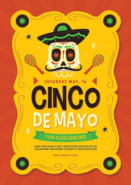Download The Cinco De Mayo Party Event Flyer Template FFFLYER