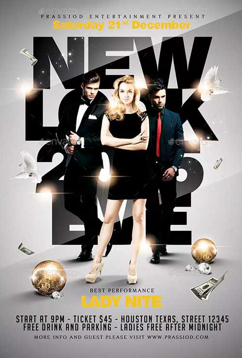 New Look Eve Flyer Template