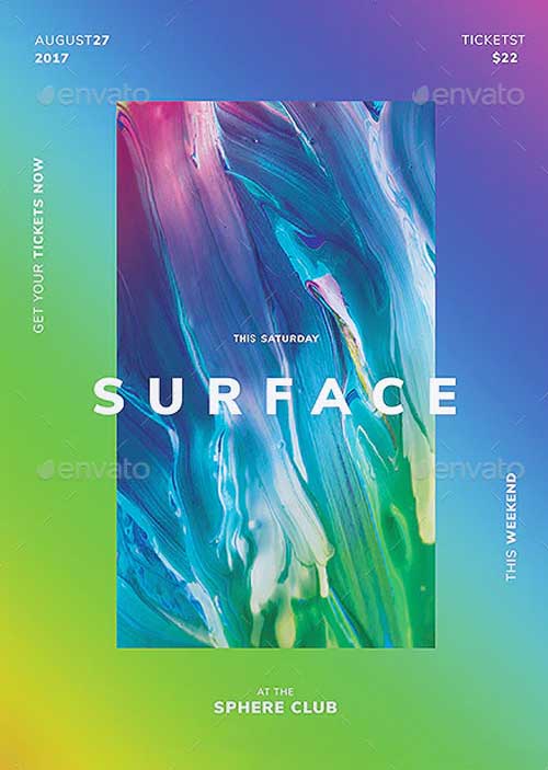 Surface Flyer and Poster Template