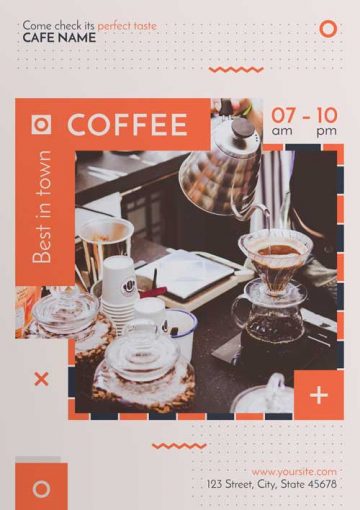 Cafe Flyer and Poster Template