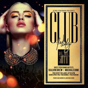Friday Club Party Flyer Template