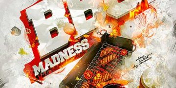 BBQ Madness Flyer Template