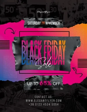 Free Black Friday Sale Flyer Template