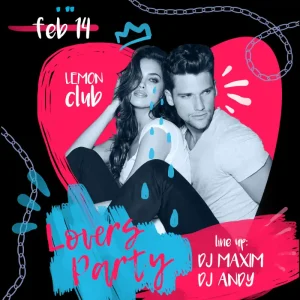 Lovers Party Free Instagram Template