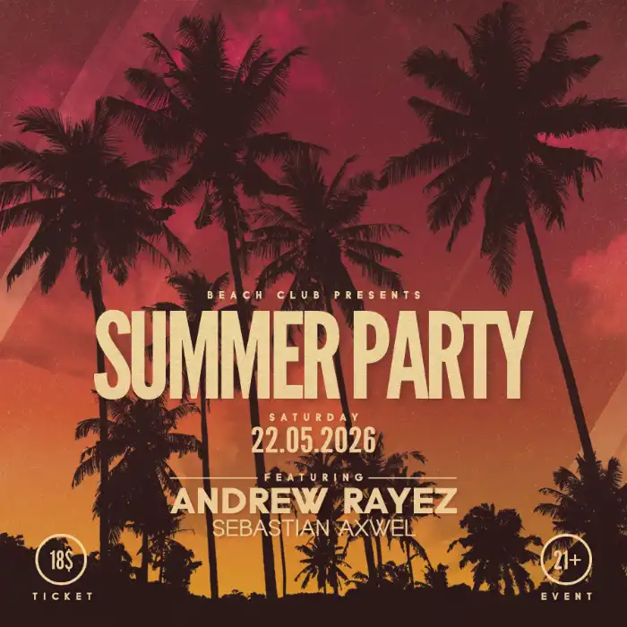 Free Tropical Summer Party Instagram Template