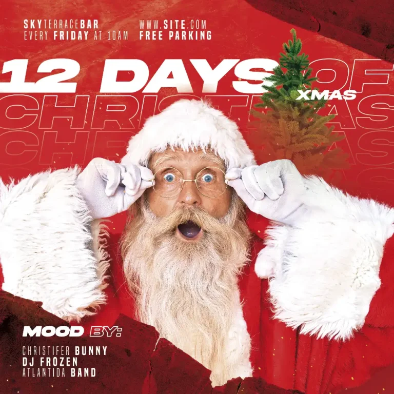 12 Days of Christmas Free Instagram Template