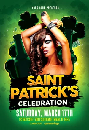 St. Patrick’s Celebration Event Flyer Template