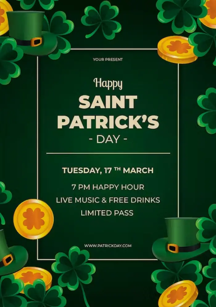 St. Patrick’s Days Flyer Template