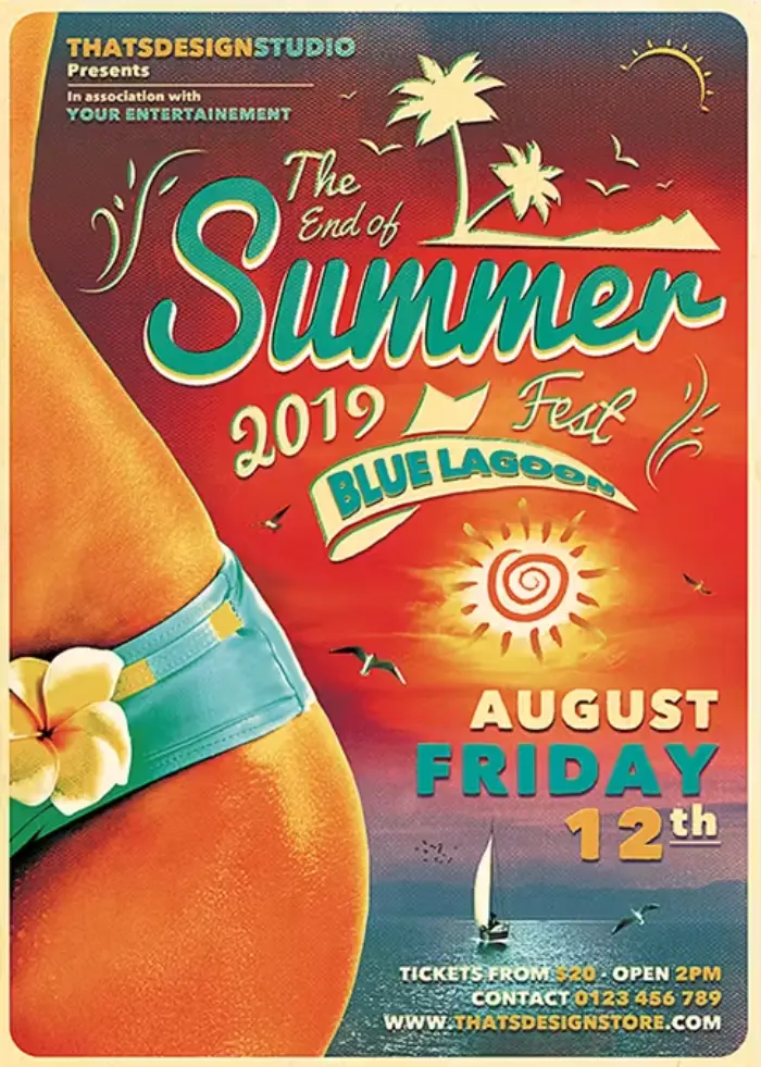 Summer Fest Flyer Template