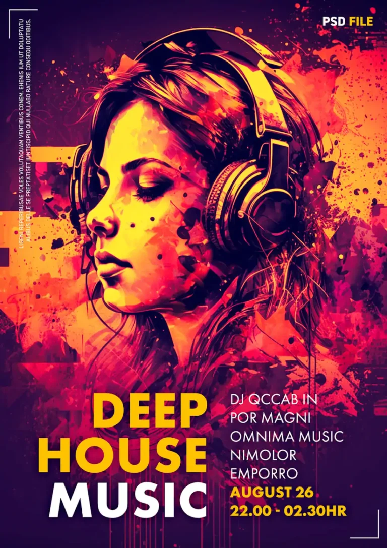 Amazing Dance Party Flyer Template
